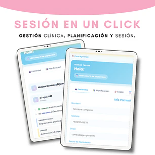 💻 ¡Sesión en un Click!