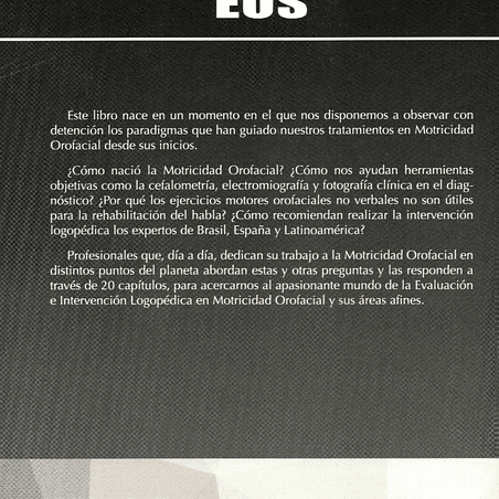 Evaluación e intervención logopédica en motricidad orofacial, PDF. 8