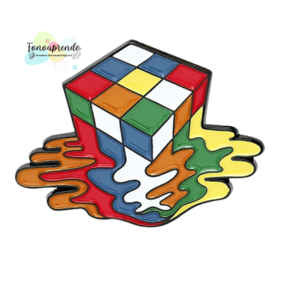 Pin cubo de colores