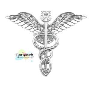 Pin vara de Esculapio  Gris