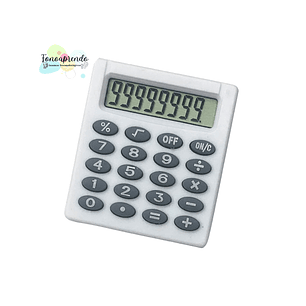 Calculadora de bolsillo -  Blanca