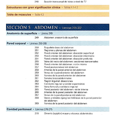 Atlas de anatomía humana, PDF. 8