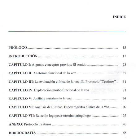 La evaluación clínica de la voz, fundamentos médicos y logopédicos, PDF. 2