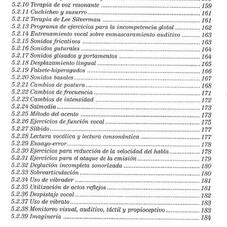 Ejercicios que restauran la función vocal, observaciones clínicas PDF 7