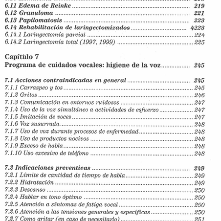 Ejercicios que restauran la función vocal, observaciones clínicas PDF 8