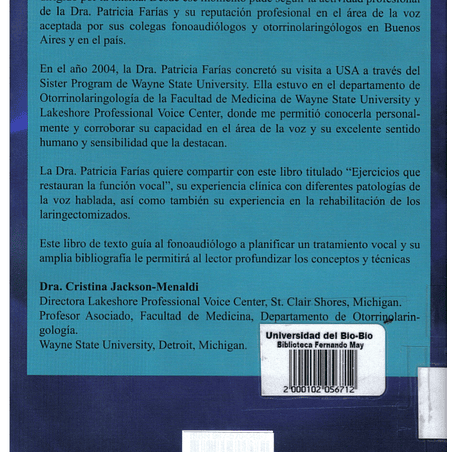 Ejercicios que restauran la función vocal, observaciones clínicas PDF 9