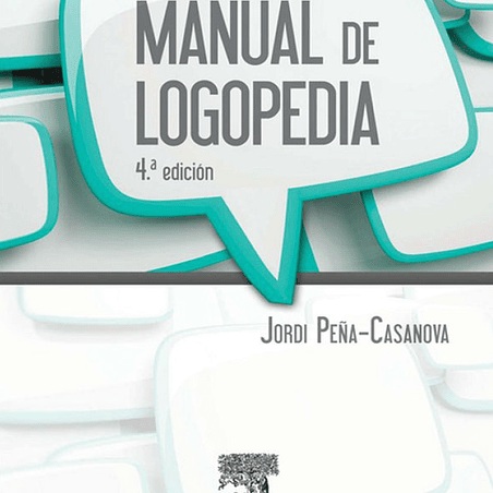 Manual del logopedia 4ta edición, digital. 1