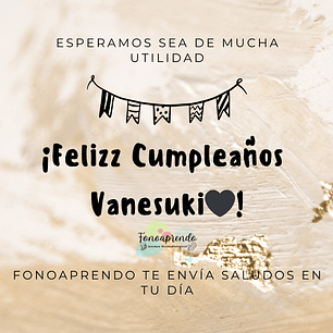 TARJETA DE REGALO - FELIZ CUMPLE