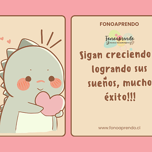 TARJETA DE REGALO - MOTIVACIÓN