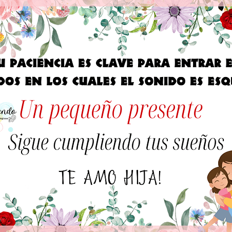 TARJETA DE REGALO - MADRE E HIJA 1