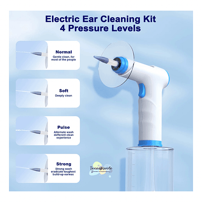 Kit oído botella eléctrico, extracción de cera  3