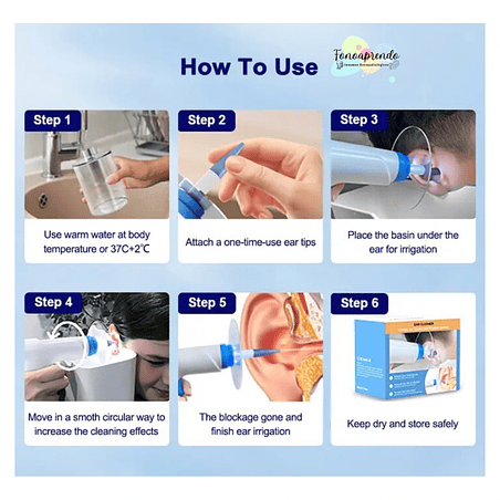 Kit botella - lavado de oído eléctrico 4