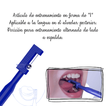 Ejercitadores linguales (3 un) 3