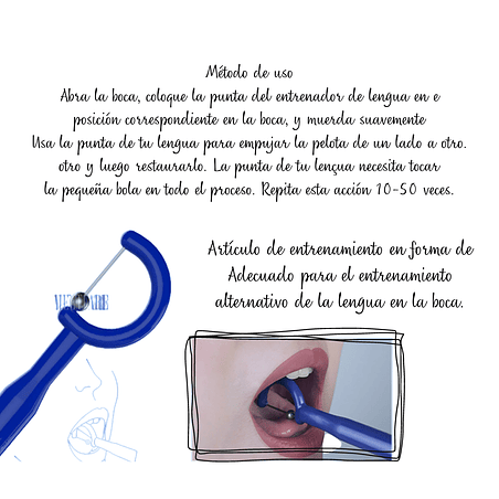 Ejercitadores linguales (3 un) 4