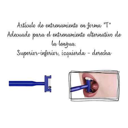 Ejercitadores linguales (3 un) 5
