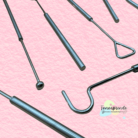 Guías de lengua (8 estiletes, acero inoxidable) 2