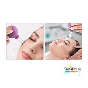 Ventosas faciales 4 unidades