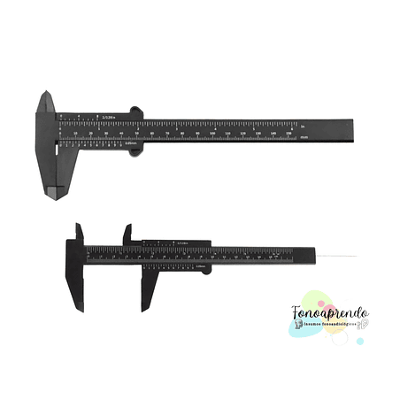 Pie de metro o calibrador de vernier 1