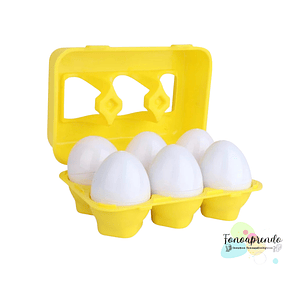 Juego Huevos didácticos encaje