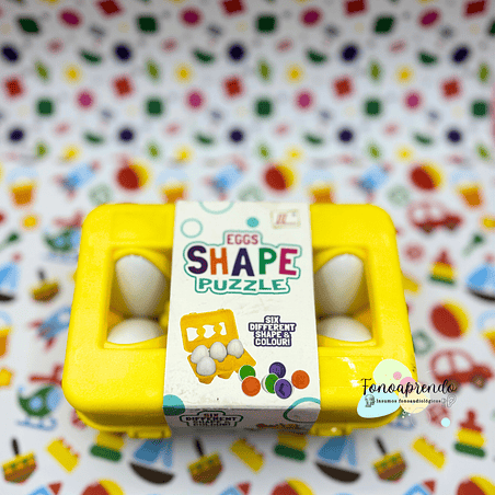 Juego Huevos didácticos encaje 4