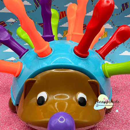 Juego Erizo motriz 4