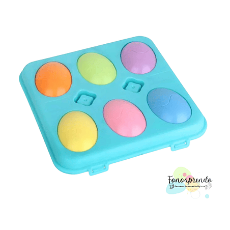 Juego Huevos didácticos  3