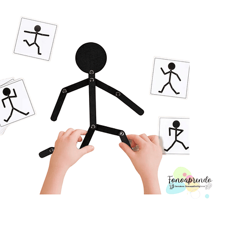 Wooden man Montessori 2