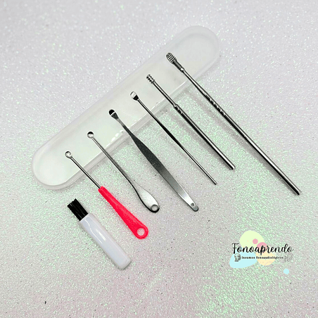 Set curetas acero inoxidable - 6 piezas  3