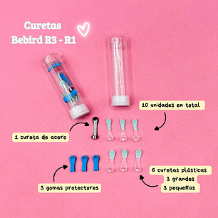 Curetas para Otoscopio Bebird R3/R1