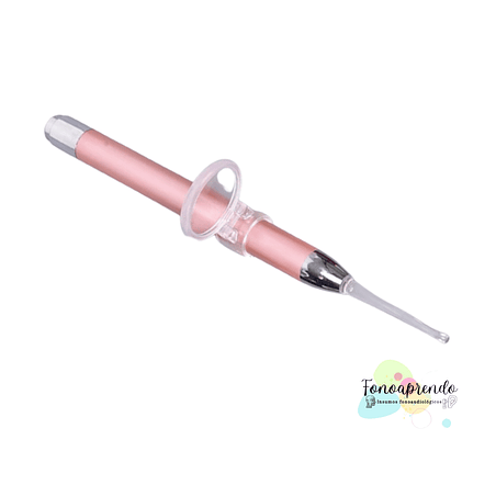 Cureta Otológica luz led más lupa 1