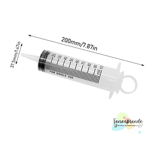 Jeringa lavado oído 100 ml desechable plástico 