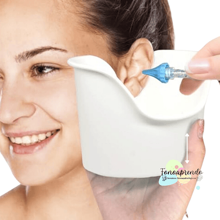 Recipiente compatible con los sistemas de lavado de oídos 3