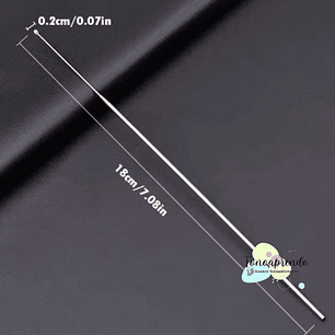 Cureta de 18 cm acero inoxidable
