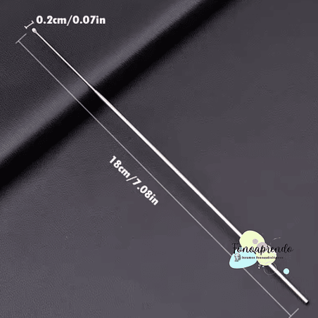 Cureta de 18 cm acero inoxidable 1