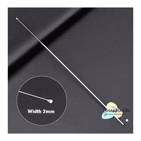 Cureta de 18 cm acero inoxidable 3