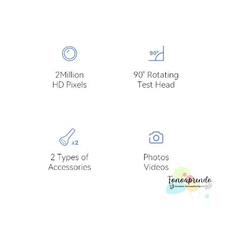 Otoscopio con Pantalla LCD 8