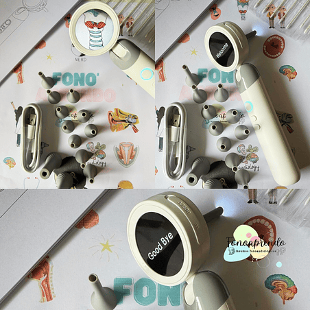 Otoscopio con Pantalla LCD 2