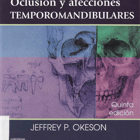 Tratamiento de oclusión y afecciones temporomandibulares, PDF. 1
