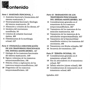Tratamiento de oclusión y afecciones temporomandibulares, PDF.