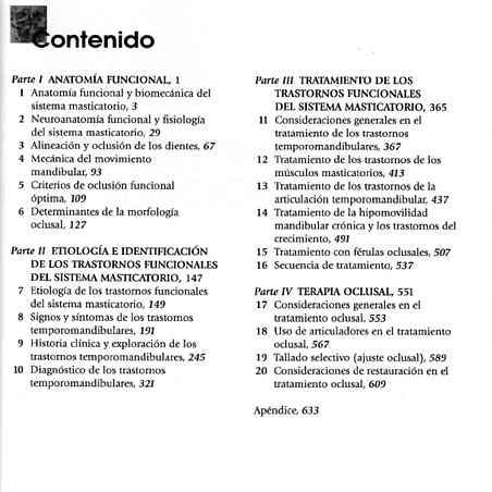 Tratamiento de oclusión y afecciones temporomandibulares, PDF. 2