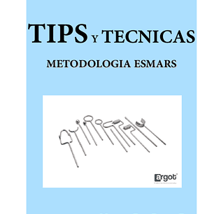 Tips y técnicas metodología ESMARS, PDF.