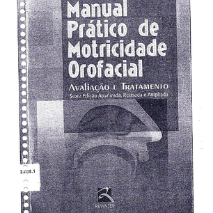 Manual practico de motricidade orofacial, PDF.
