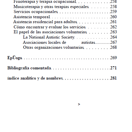 El autismo en niños y adultos, una guía para la familia, PDF. 9