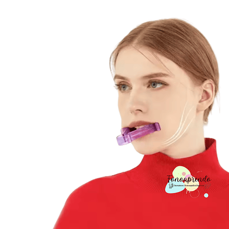 Ejercitador labial en forma de V 3