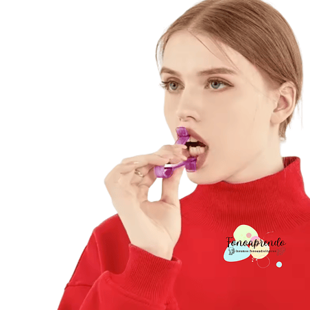 Ejercitador labial en forma de V 5