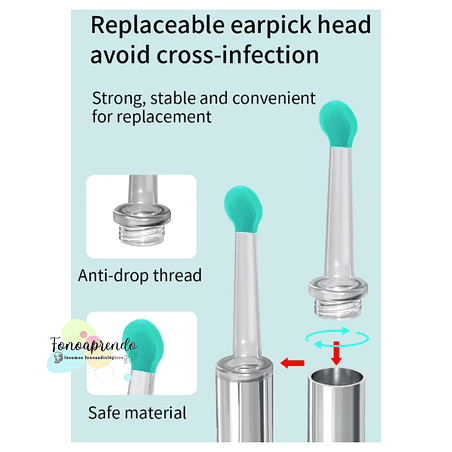 Otoscopio inalámbrico NE - Genérico 6