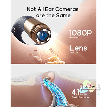 Otoscopio digital - Bebird Earsight Plus I35R. 10