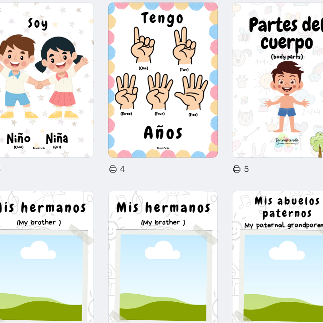 Cuadernillo de estimulación temprana en niños(as) de 6 meses (con sonidos de onomatopeyas) a 4 años. 4