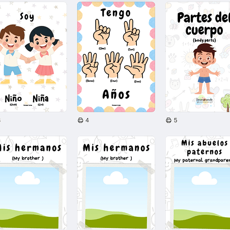 Cuadernillo de estimulación temprana en niños(as) de 6 meses (con sonidos de onomatopeyas) a 4 años. 4