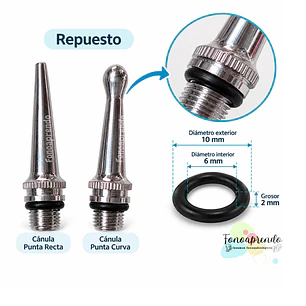 O-Ring para Cánula de Jeringa de Lavado de Oído – Repuesto